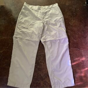 Men’s Columbia PFG Convertible Omni Freeze Stone Colored Pants